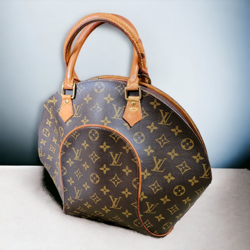 Louis Vuitton, Vintage 2001 Monogram Ellipse Bowler Bag